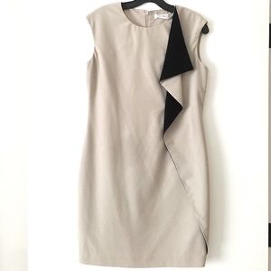 Calvin Klein Tan Sleeveless Dress